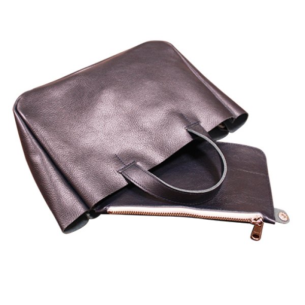 画像4: 仕切り付ミニトート *010108392* (4)